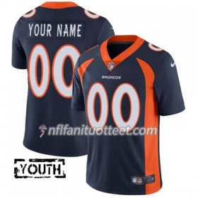 Lasten Denver Broncos NFL Pelipaita Custom Sininen